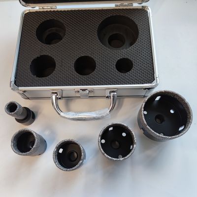Vacuum Brazed Diamond Dry Core Drill Bits for Porcelain