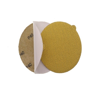 Fast Install 6 Inch Aluminum Oxide PSA Sandpaper Disc Pad For Automotive Wood