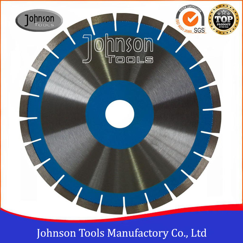Laser Welded Diamond Rock Saw Blades , Dry / Wet Saw Diamond Blade For
