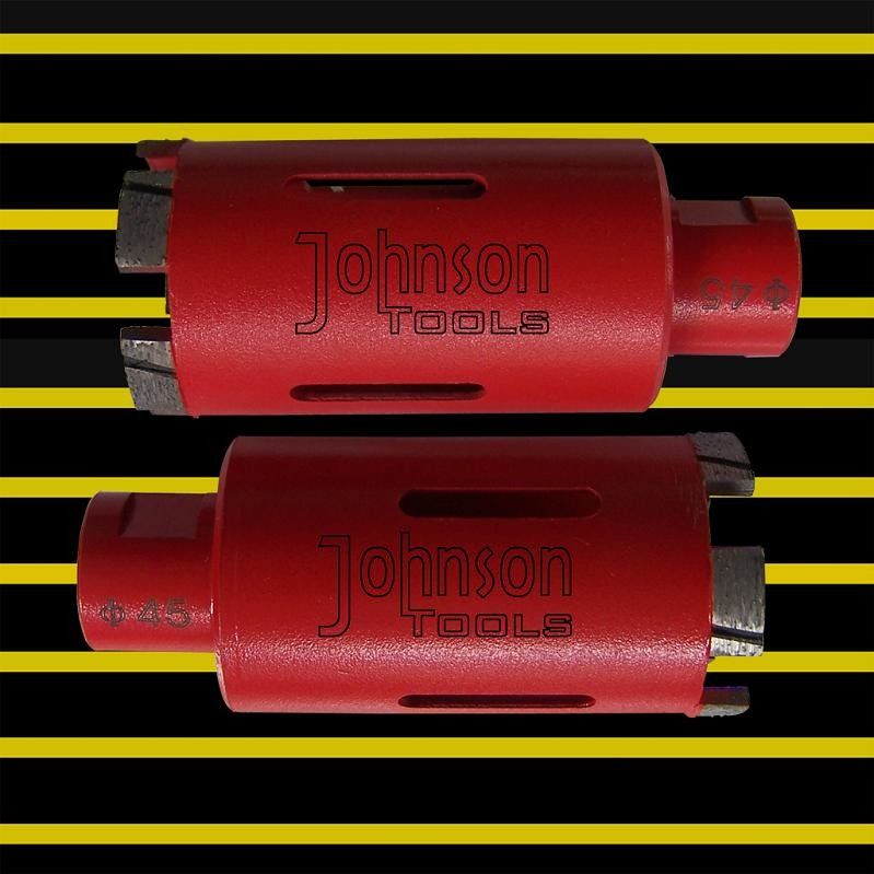 45mm 1 3/4" Diamond Core Drill Bits For Sandstone / Limestone
