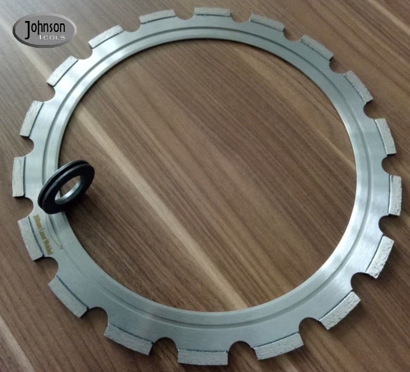 14 Inch Diamond Cutting Blades For Concrete , 350mm Ring Diamond Cut