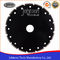 Segmented Type Angle Grinder Diamond Blade , Electroplated Diamond Blades Clear Color