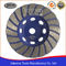 Turbo Type 125mm Grinding Wheel , Surface Grinding Wheels For Hard Granite