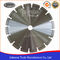 Customized Size Diamond Concrete Saw Blades For Reinforced Concrete Cutting 105-600mm