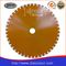 Professional Concrete Block Diamond Wall Saw Blades With SGS / GB Certificate