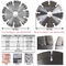 105-600 Mm   Diamond Cutting Disc Saw Blade For Granite Concrete Marble Masonry