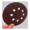 5 Inch PSA Self Adhesive Orbital Sander Sandpaper Red Aluminum Oxide For Polishing Sanding