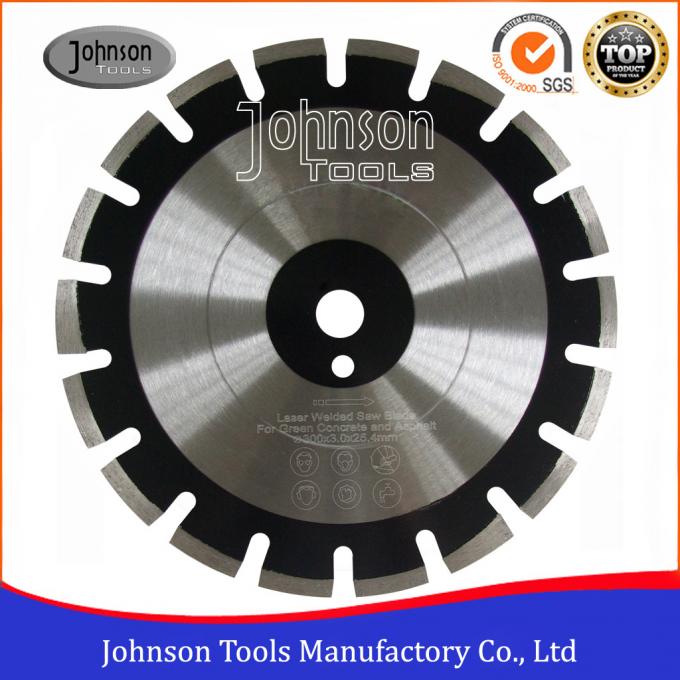 4"32" High Speed Green Concrete Saw Blade , Circular Saw Concrete Blade