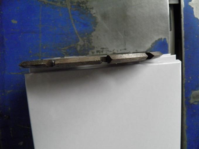 Fast Cutting Crack Chasing Diamond Blades For Hard Granite , V Groove