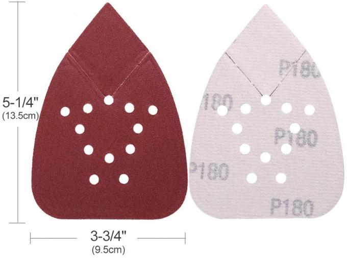 Triangle Self Stick Psa Sandpaper Sheets For Car Paint