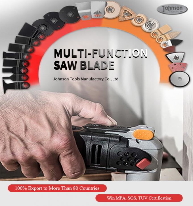 Quick Release Carbide Multitool Blade For Grit Grout Concrete Masonry