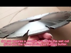 300mm Laser Welded Diamond Stone Cutting Blades With Key Slot For Granite Cutting