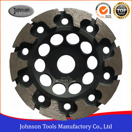 125mm T Segment Diamond Cup Grinding Wheel For Concrete Metal Bond Material