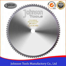 TCG Type Sharp Cutting Blade / Tct Saw Blade For Aluminum Johnson Tools