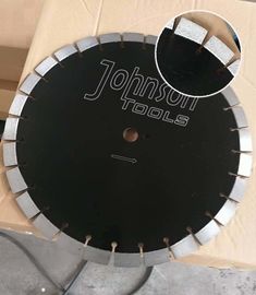430mm Green Diamond Concrete High HP Floor Saw Blades In Heavy Cutting Operations with Key Slot