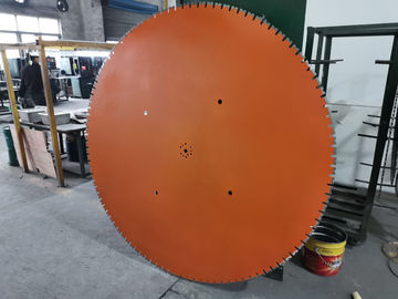 1800mm 72 Inch Big Reinforced Concrete Wall Cutting Saw Depth Of Cut Up To 83cm