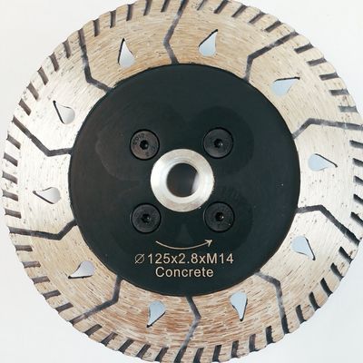 5inch  Hot Press Sintered Ridgid Turbo Diamond Blade For Concrete Grinding