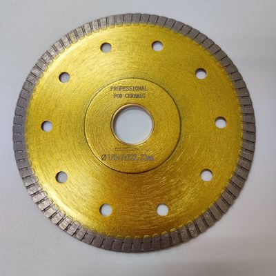 125mm Super Thin Sintered Turbo Circular Dry Tile Saw Blade Quick Release