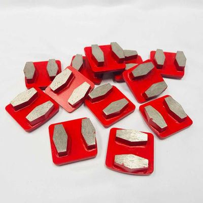 13mm Segments Redi Lock  Metal Bond Concrete Floor Tools Abrasive Grinding Blocks