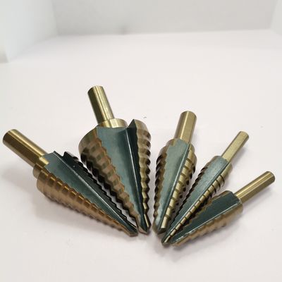 5 Pieces 7/8 Inch  Hex Shank  HSS Twist Cobalt Drill Bits