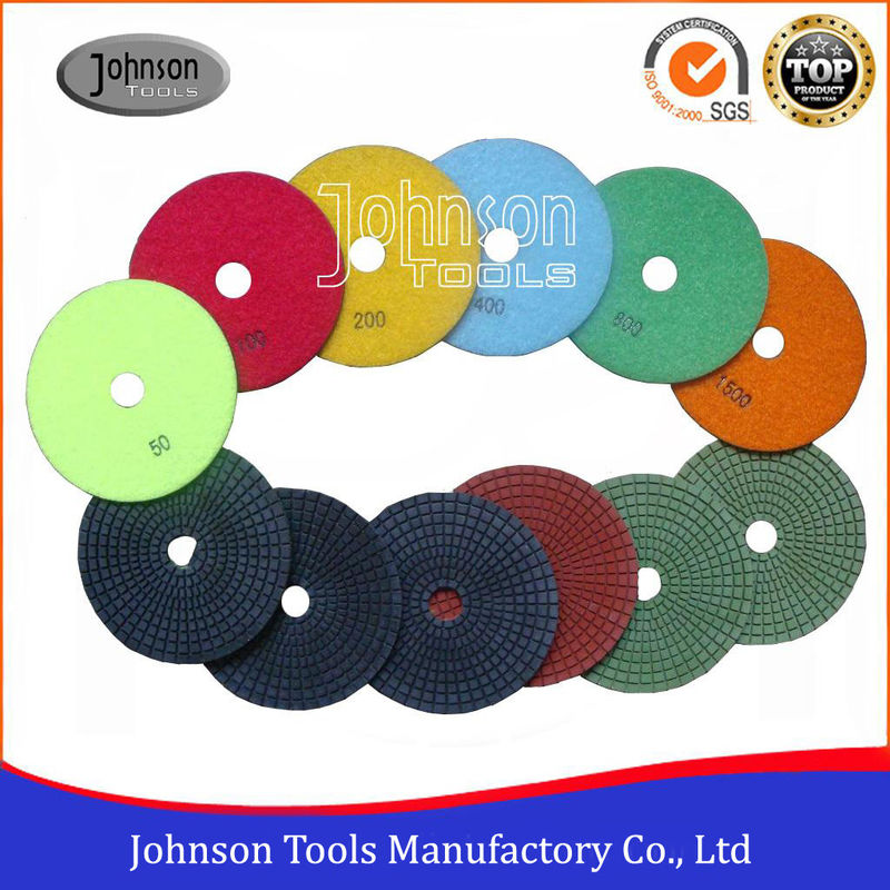 High Sharpness Diamond Stone Polishing Pads , Marble Polishing Pad 5