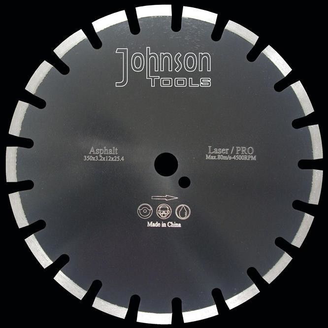 Fast Cutting Asphalt Saw Blade 350mm