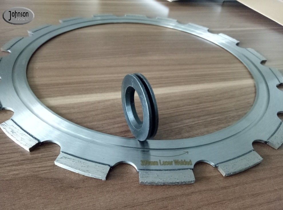 350mm Ring Saw Blade For Cutting Concrete , 14 Inch Concrete Saw Blade