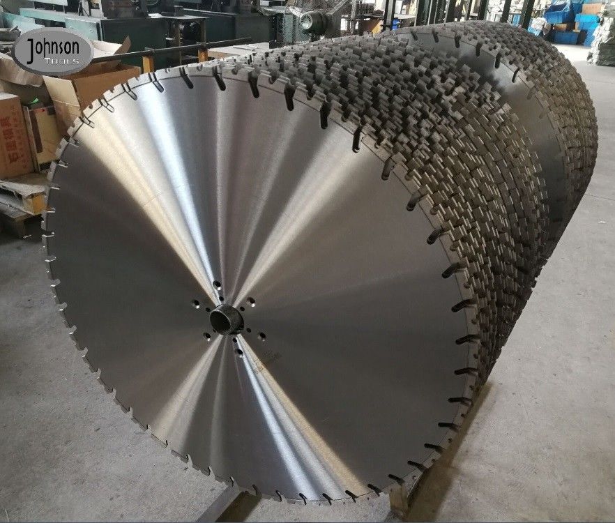 800mm Laser Diamond Wall Saw Blades For Fast Cutting High Strength
