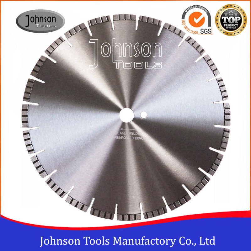 350mm Laser Welded Diamond Turbo Segmented Saw Blade for Cutting