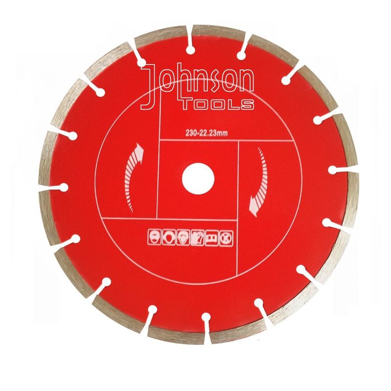 9"Sintered Diamond Saw Blades For Concrete Saw Blade 2.2mm Segment