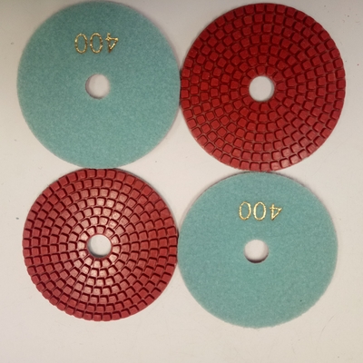 4 Inch 7 Step Wet Diamond Polishing Pads For Granite Marble Sandstone Limestone