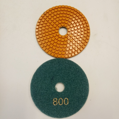 4 Inch 7 Step Wet Diamond Polishing Pads For Granite Marble Sandstone Limestone