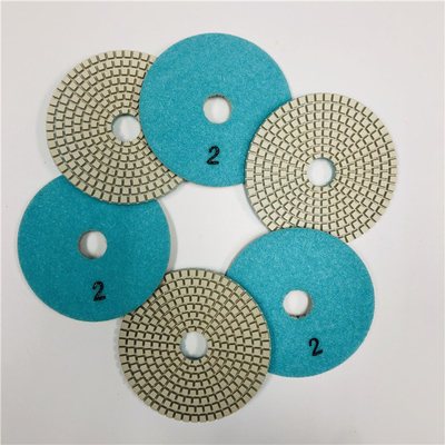 3 Step Wet Marble Diamond Polishing Pad For Granite Limestone