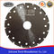 Segmented Type Angle Grinder Diamond Blade , Electroplated Diamond Blades Clear Color