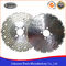 Original 8 Inch Diamond Saw Blade For Cutting Marble or Granite Single Side Dots
