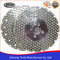Double Side Dots Electroplated Diamond Tools For Marble / Granite Cutting