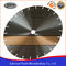 Low Noise Saw Blade Blanks Power Tools Accessories For Cutting Granite / Marble 30CrMo Or 50Mn2V Material