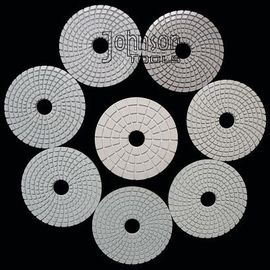 100mm White Type Diamond Polishing Pads