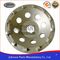 Longlife PCD Type Diamond Concrete Grinding Wheel 4/1 Inch Round PCD SGS