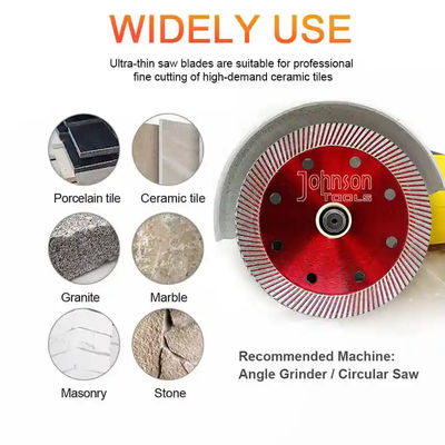 4Inch Turbo Super Thin Ceramic Dry Cutting Disc Porcelain Tile Stone Diamond Saw Blade