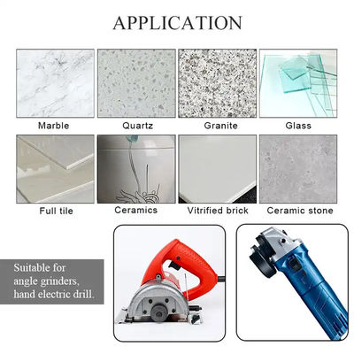 Vacuum Brazed Coring Drilling Hole Saw Set Diamond Crowns Core Drill Bit For Ceramics Tiles Marble Granite Porcelain