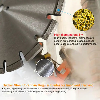 Laser Welded Diamond Loop Saw Blade For Cutting Concrete Reinforced Concrete