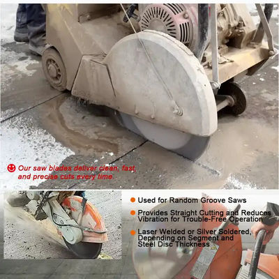Laser Welded Diamond Loop Saw Blade For Cutting Concrete Reinforced Concrete