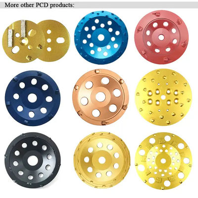 PCD Grinding Cup Wheel For Remove Epoxy Glue Mastic Paint And Concrete Floor Surface Coating