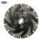 Electroplated double-sided maple leaf diamond saw blade cutting grinding marble glass vanity blade disc