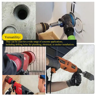 82mm Diameter Concrete Reinforced Concrete Diamond Core Drill Bits Hole Saw Dry Dill Bits For Concrete