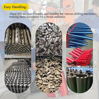 82mm Diameter Concrete Reinforced Concrete Diamond Core Drill Bits Hole Saw Dry Dill Bits For Concrete