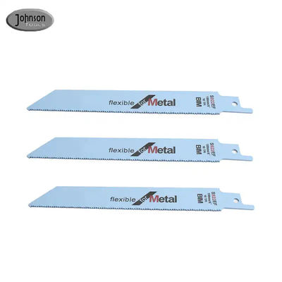 6 Inch Metal Cutting Reciprocating Saw Blade Set Bi-Metal Sawzall Blades For Metal Pipe Sheet Metal Rebar 18TPI