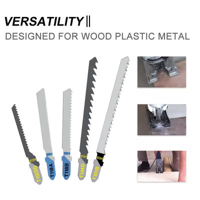 25 Piece Professional Jigsaw Saw Blades For Drywall Board Wood And Metal Cutting
