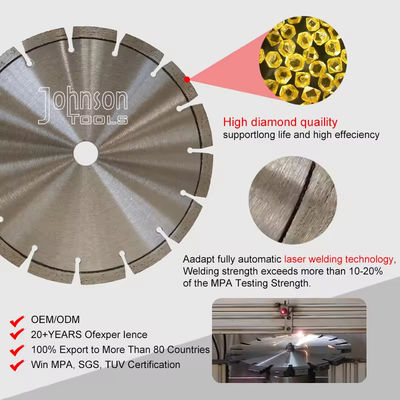 105-600 Mm   Diamond Cutting Disc Saw Blade For Granite Concrete Marble Masonry